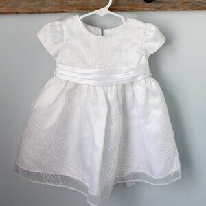 Purple Rose Size 24M Dress Organza